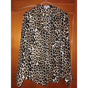 Express Original Fit Leopard Portofino (M)
